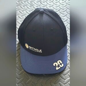 BitNile Black and Blue Nascar Cap